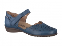 Chaussure mobils Escarpin modele florina perf bleu jean